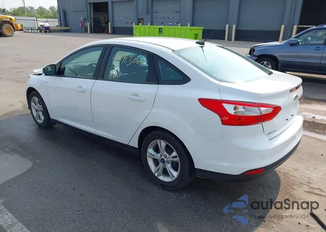 2013 Ford Focus Se from USA, damaged, VIN 1FADP3F29DL309581